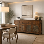 BS25 - Reclaimed Wood and Metal Buffet
