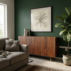 BS09 - Solid Acacia & Metal Base Buffet