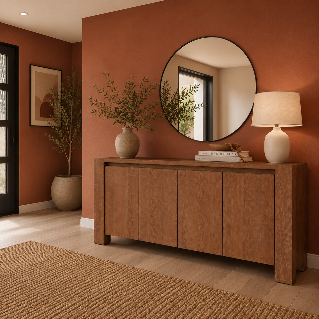 BS21 - Solid Wood Column Buffet