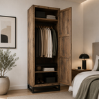WS125 - Reclaimed Wood Sleeper Armoire