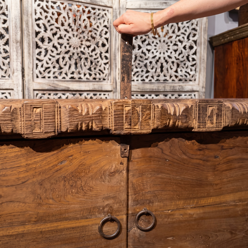 BS15 - Reclaimed Wood Antique Panel Buffet