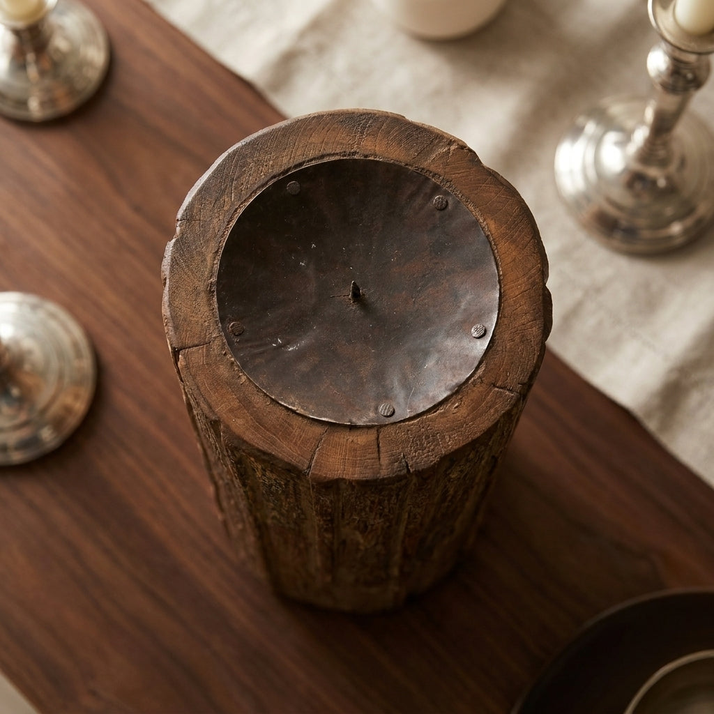 CS19 - Antique Column Candle Holder