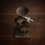 CS20 -  Antique Metal Lock Candle Holders