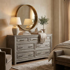 DR01 - Rustic Grey Wash Dresser