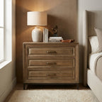 DR03 - Solid Wood Dresser & Bedside Table