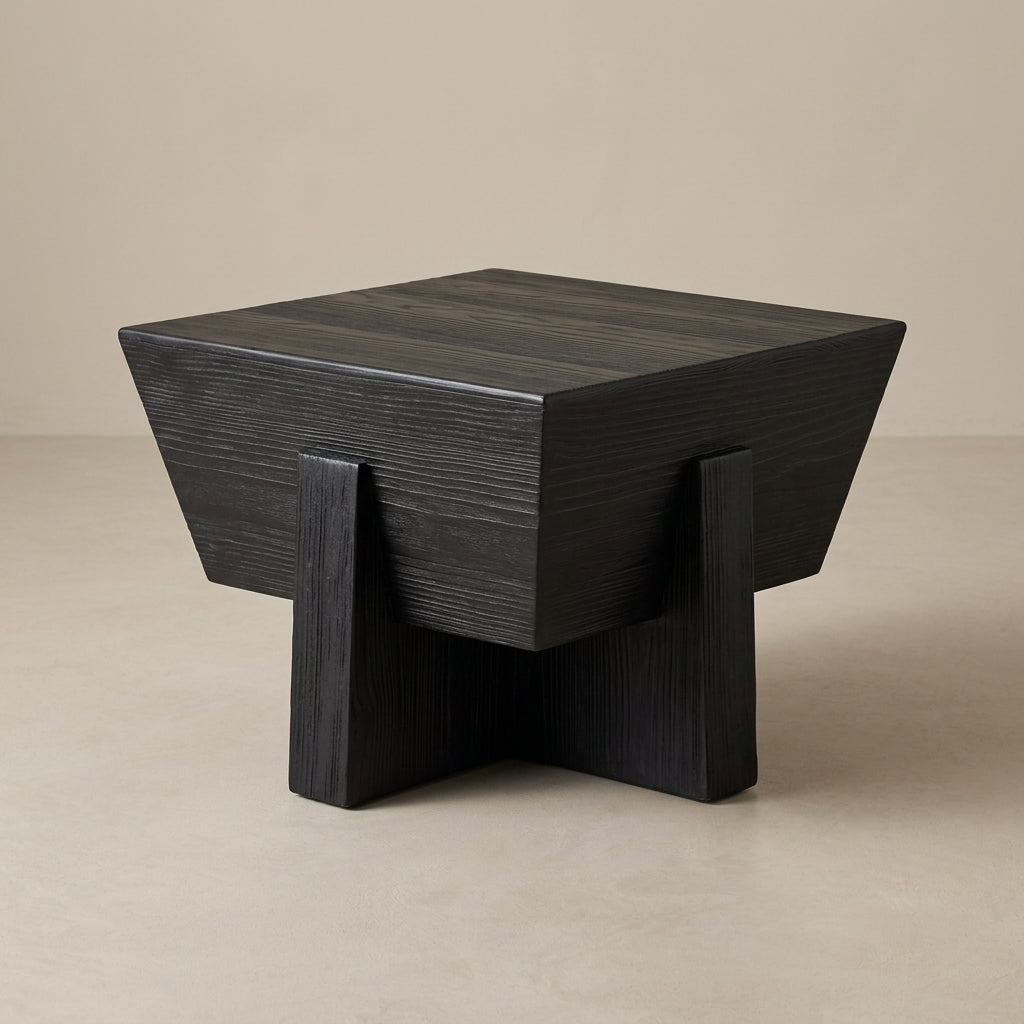 LH15 - Solid Wood Black Finish