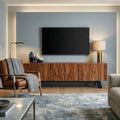 LH22 - Solid Acacia Live Edge TV Stand