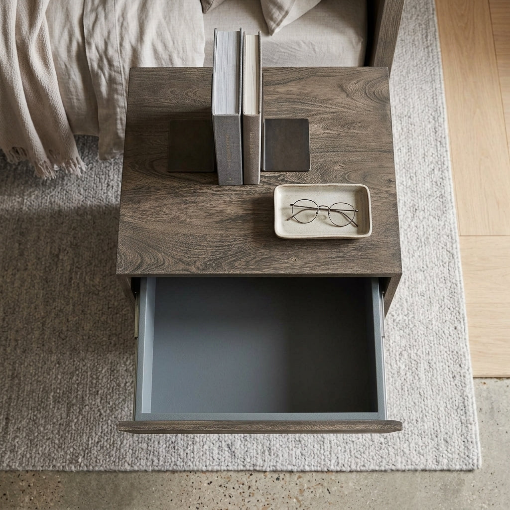 LH24NS - Solid Acacia Night Stand