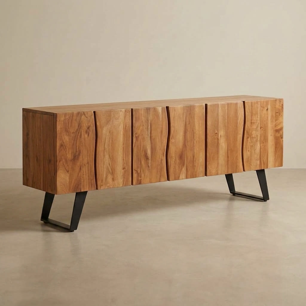 LH247 - Solid Acacia TV Stand