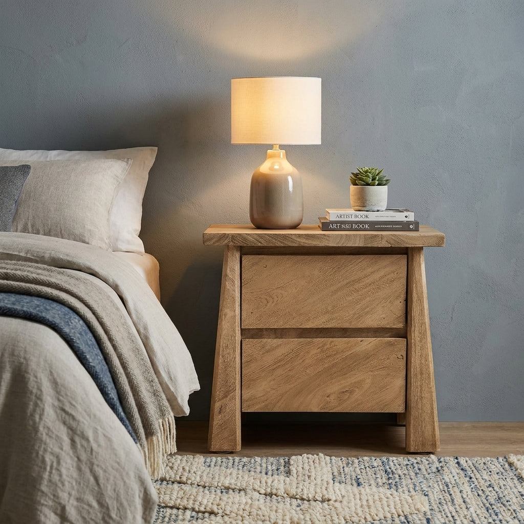 LH39 - Solid Acacia Night Stand