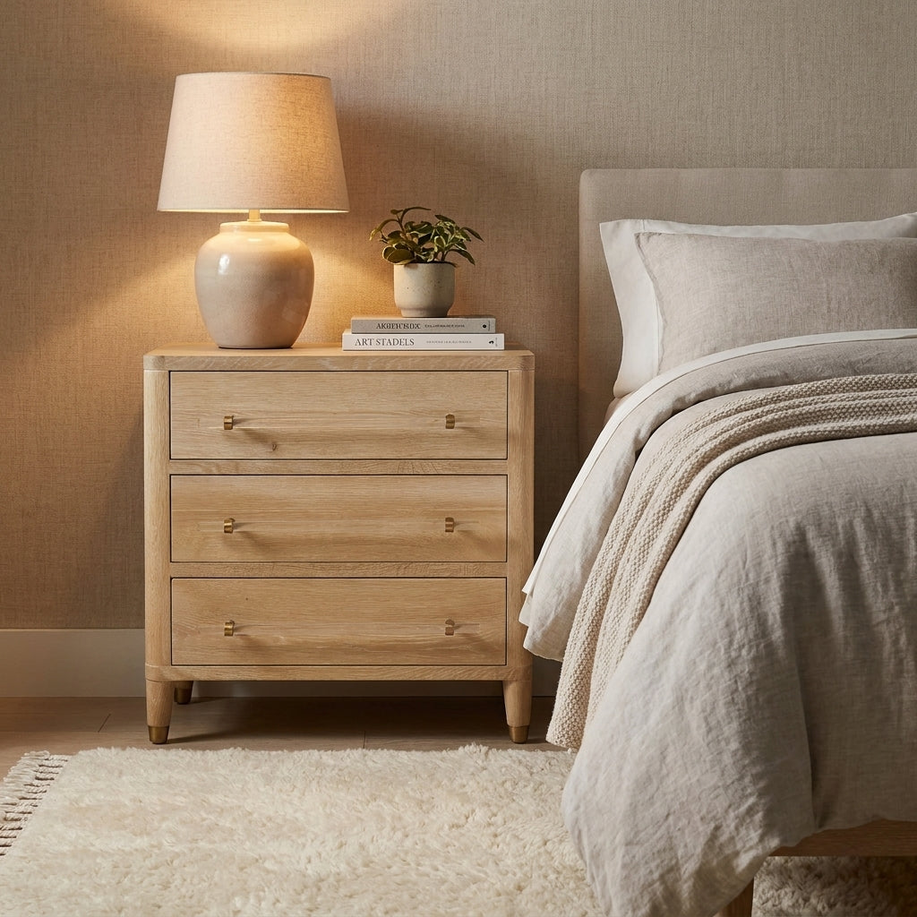 LH43 - Solid Wood Night Stand