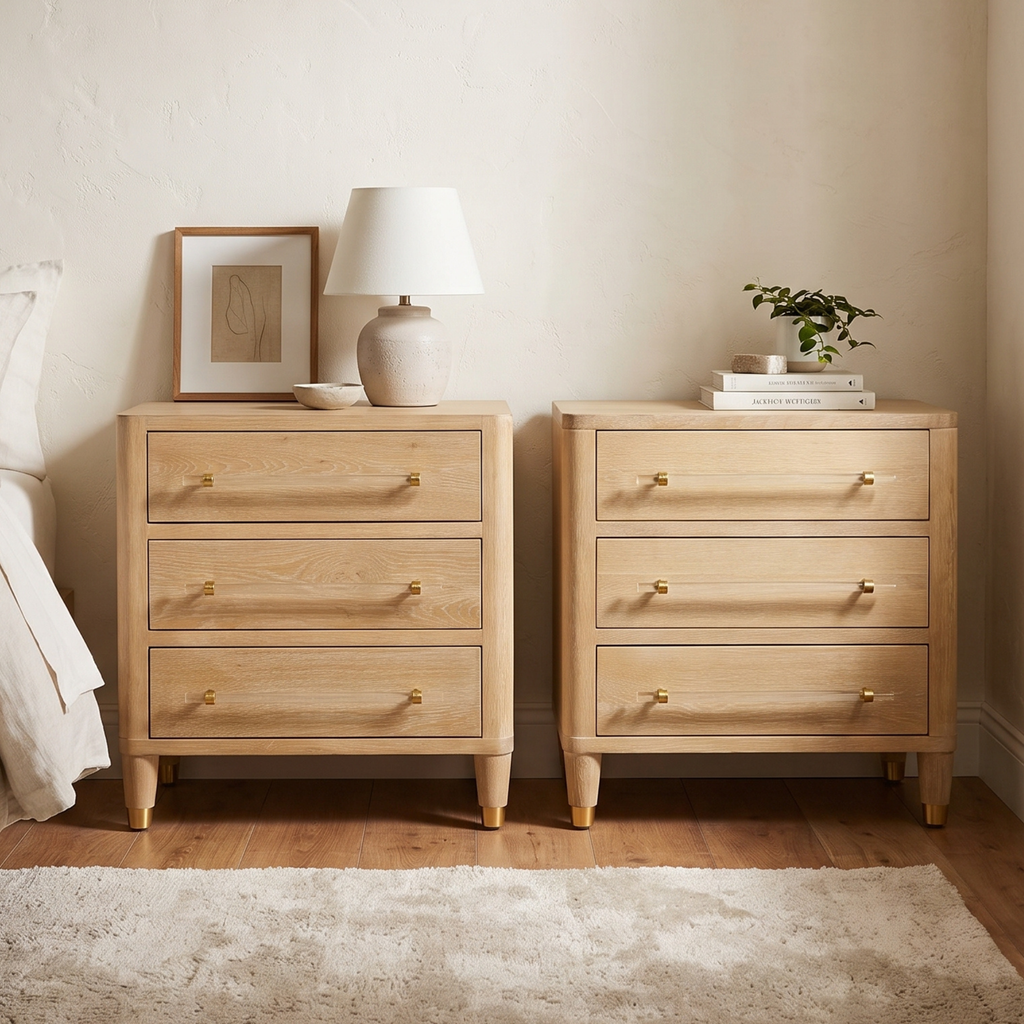 LH43 - Solid Wood Night Stand