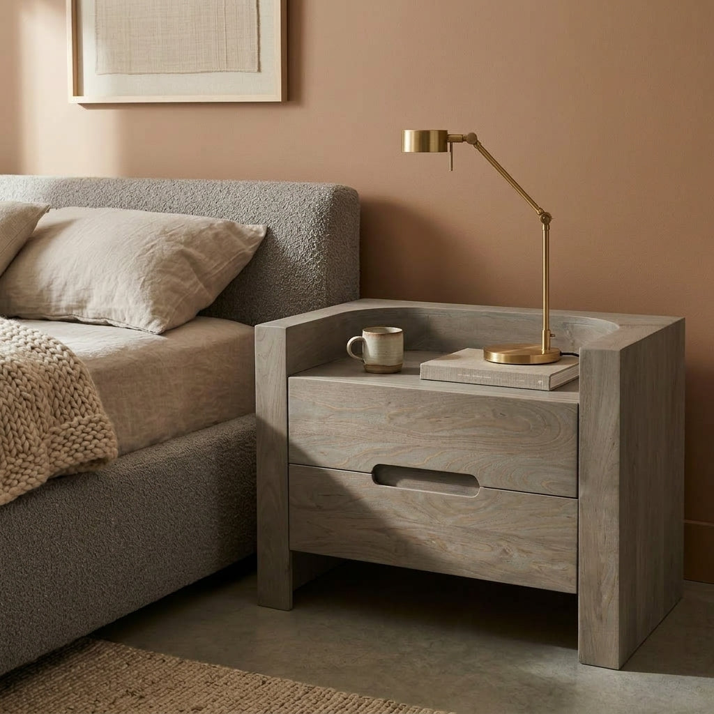 LH57 - Solid Wood Night Stand