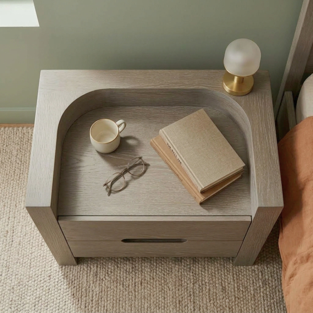 LH57 - Solid Wood Night Stand