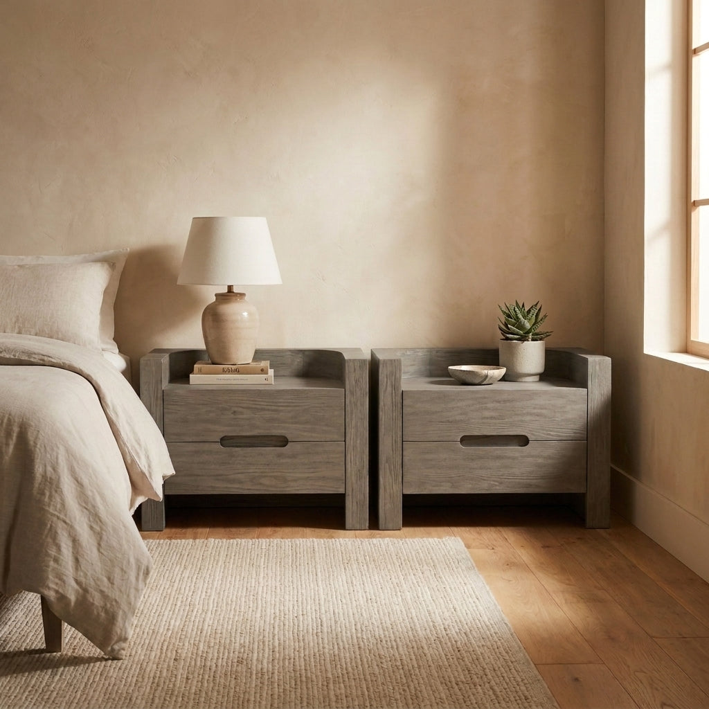 LH57 - Solid Wood Night Stand