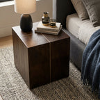LH67 - Solid Acacia with Brass