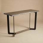 W033G - Solid Acacia Live Edge Console Table