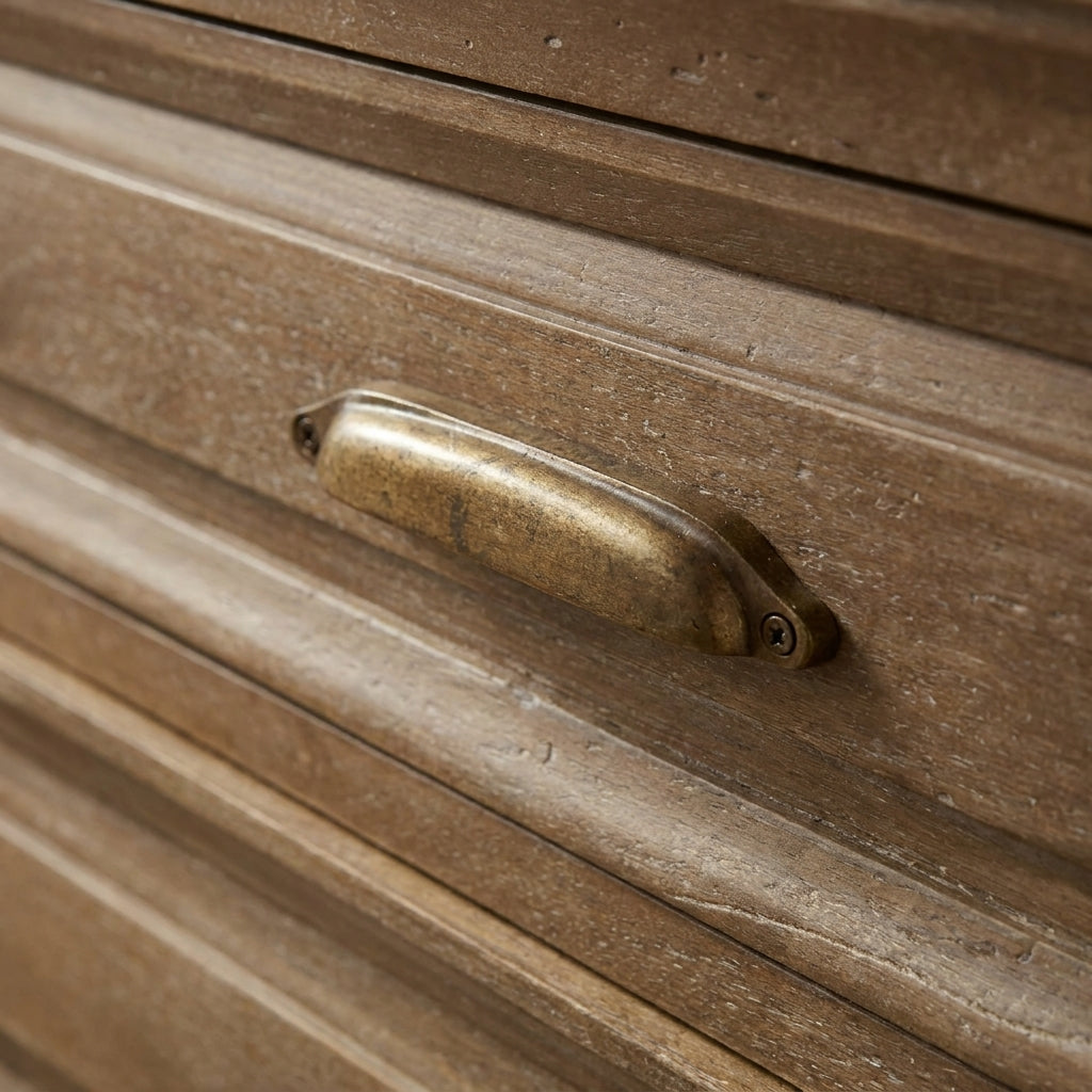 DR03 - Solid Wood Dresser & Bedside Table