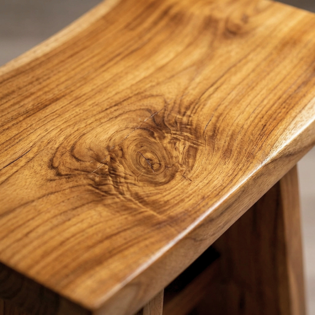 ST10 - Teak Root Japanese Side Table