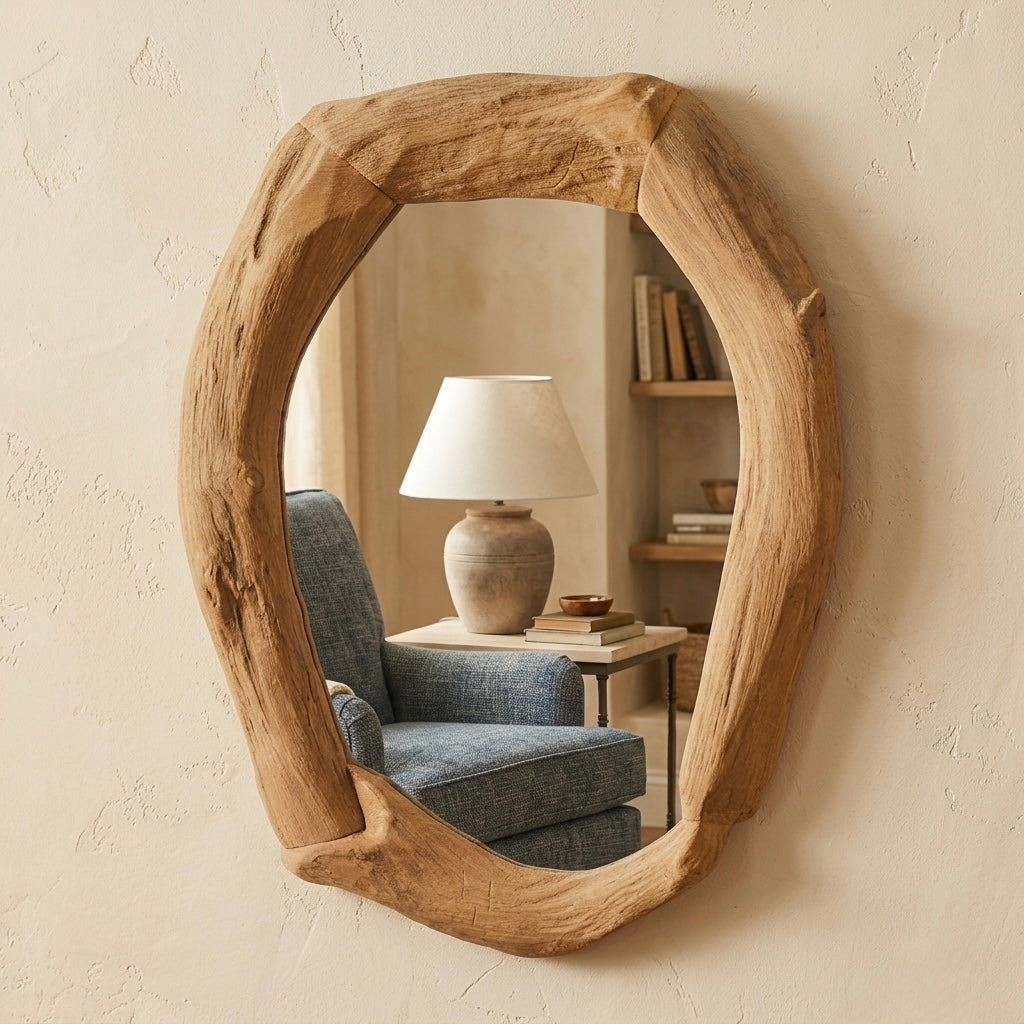 BBN 13-5 - Teak Root Mirror 31_x23_