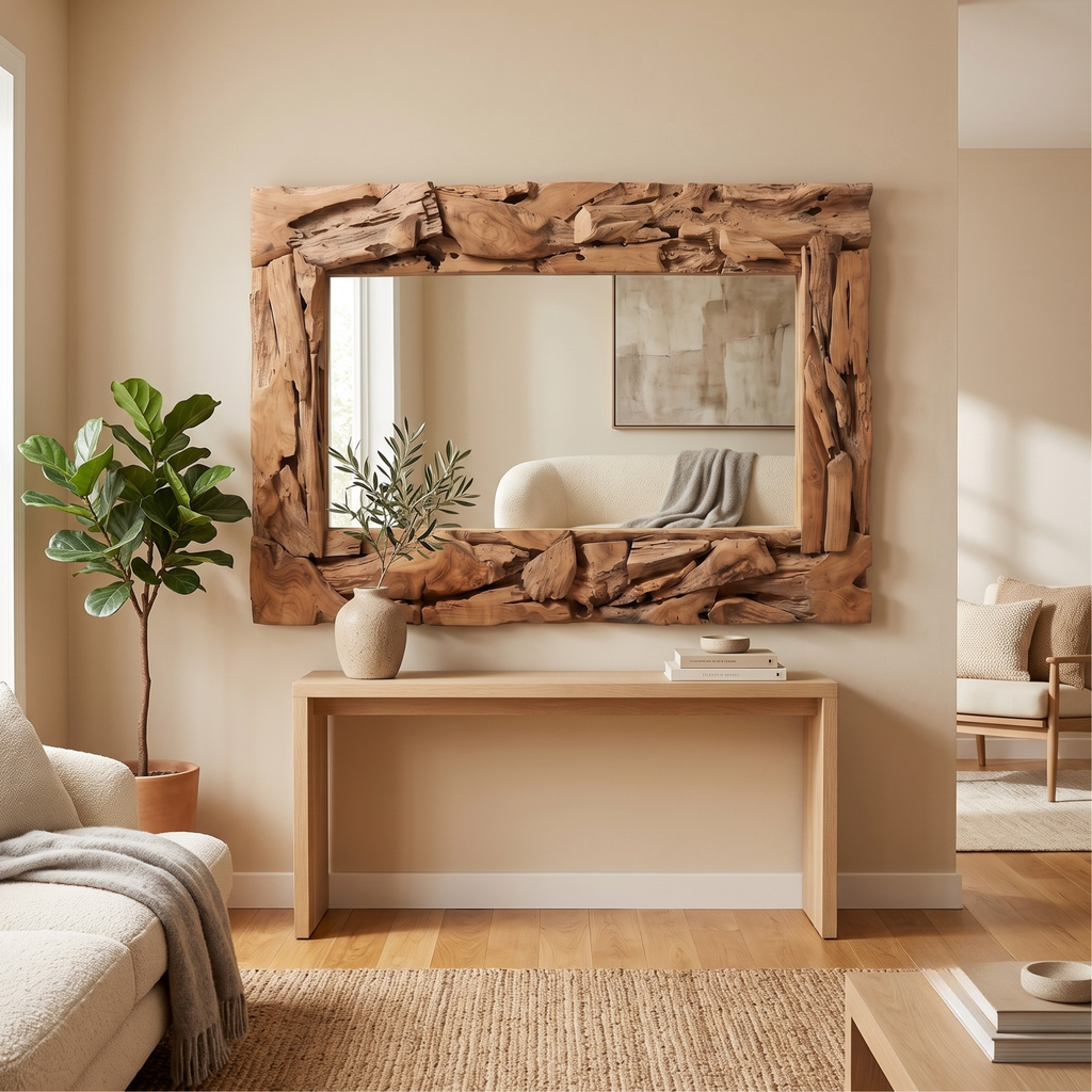 WS27M - Teak Root - Mirror 32_x48_