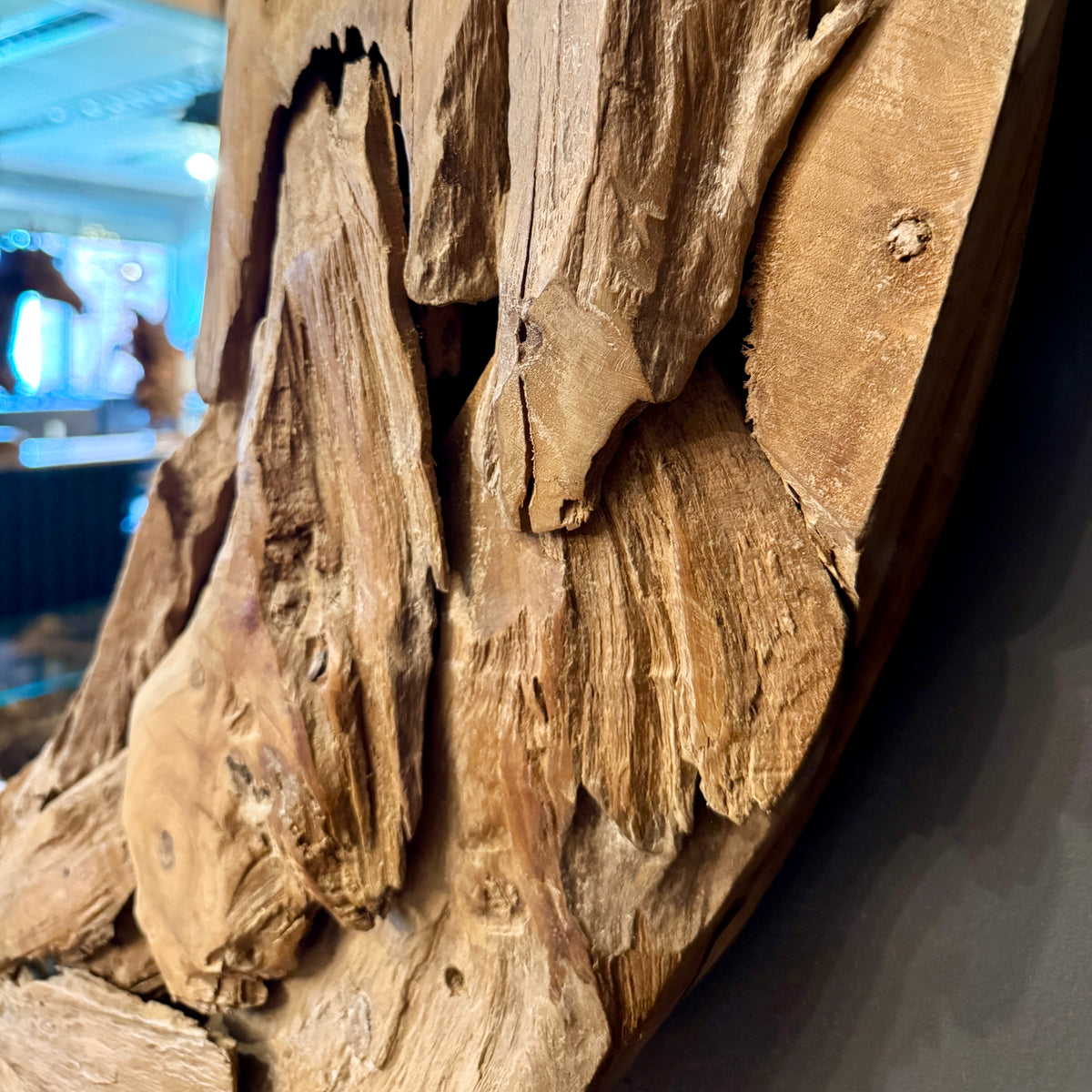 WS027 - Teak Root - Mirror 48_x48_
