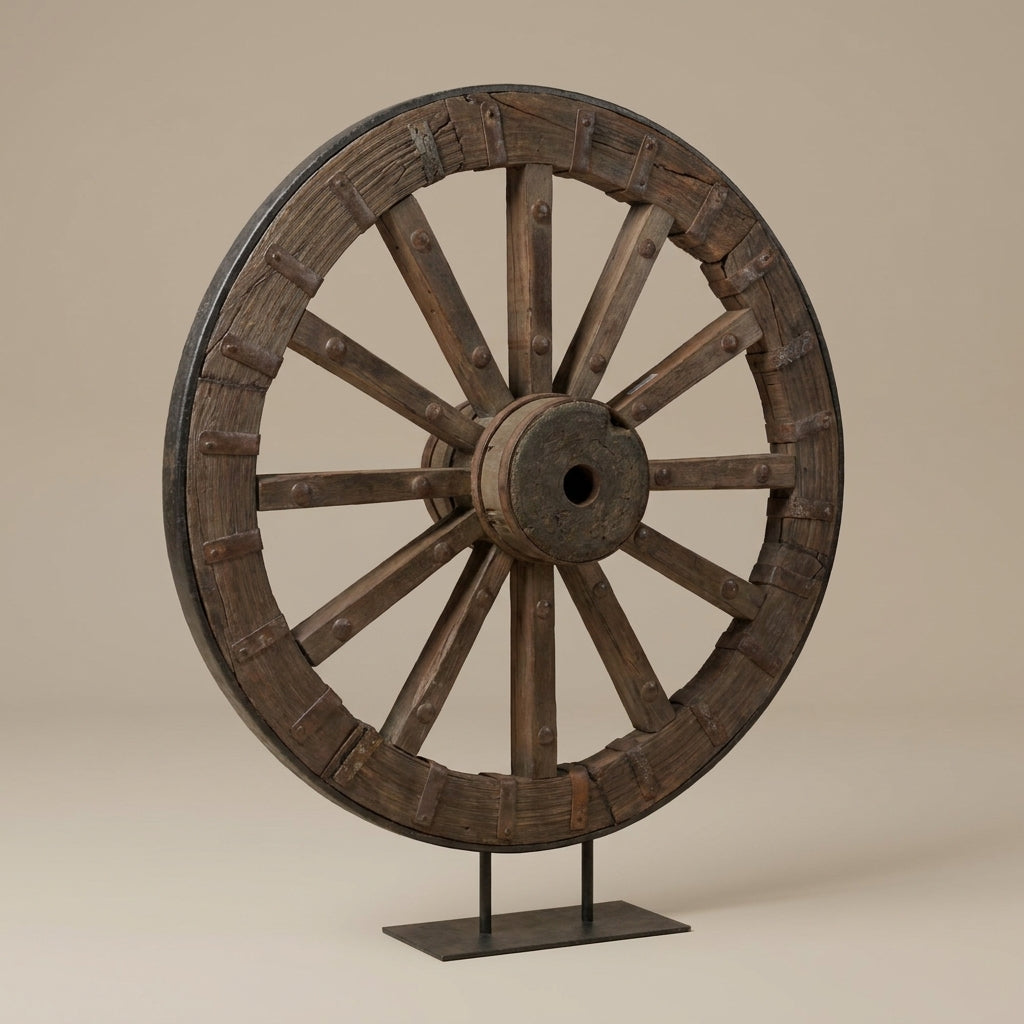 UF30 - Antique Cart Wheel