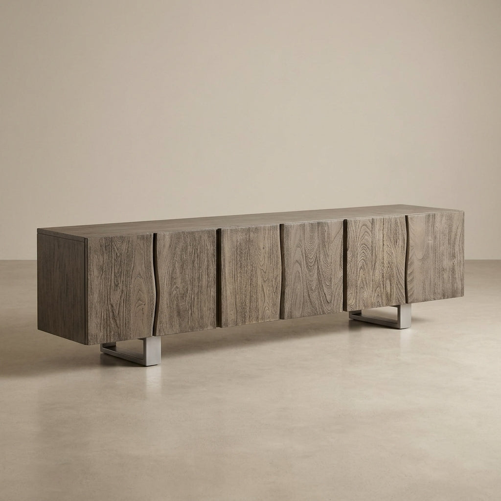 W0127 - Solid Acacia Entertainment Unit