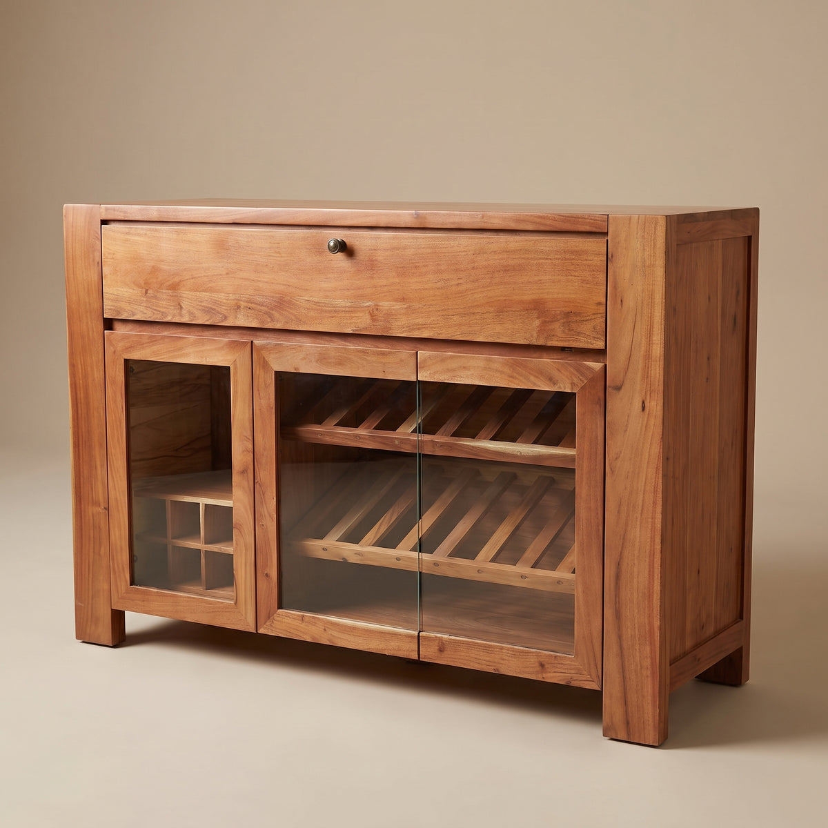 BC17- Solid Acacia Bar Counter