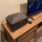 WB5 - Vintage Floral Wooden Box