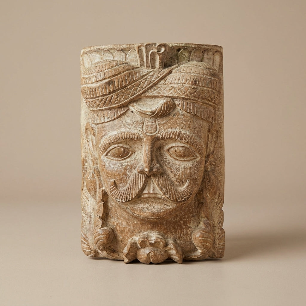WD01 - Carved Statue Head