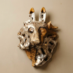WD27 - Sculpture Metal Fitted Teak Root
