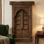 WD52 - Antique Carved Window
