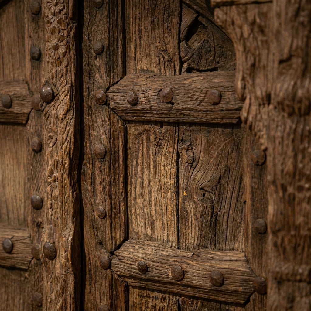WD52 - Antique Carved Window
