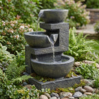 WF1 - Water Fountain 3 Bowls with Led