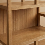 WS06 - Solid Wood Display & Bookshelf