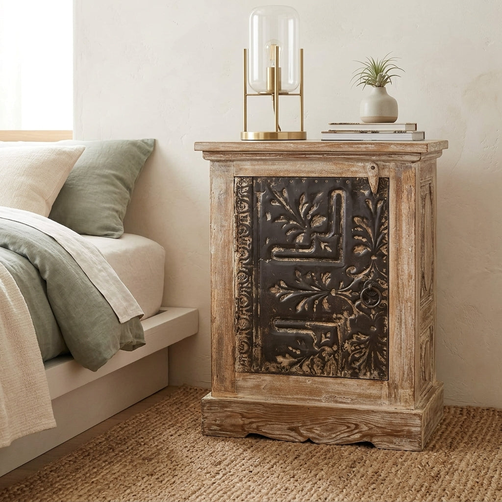 WS07NS - Reclaimed Wood Night Stand