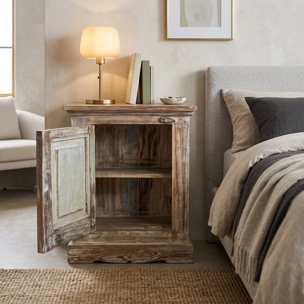 WS07NS - Reclaimed Wood Night Stand