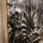 WS072 - Reclaimed Wood Antique Tile Night Stand