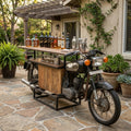 BC03 - 1972 Rajdoot Motorcycle Wine Rack & Bar