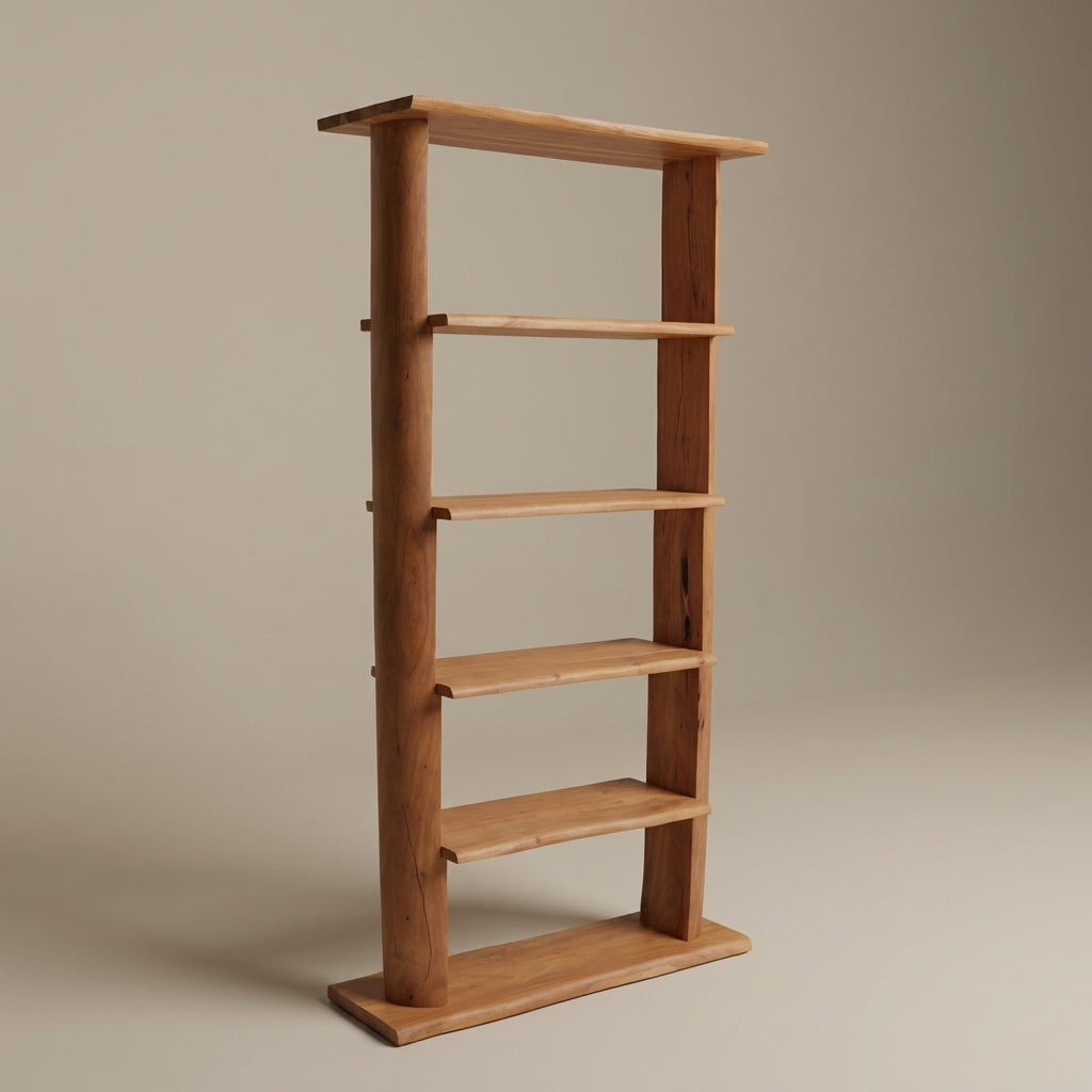 WS1003 - Solid Acacia Bookshelf
