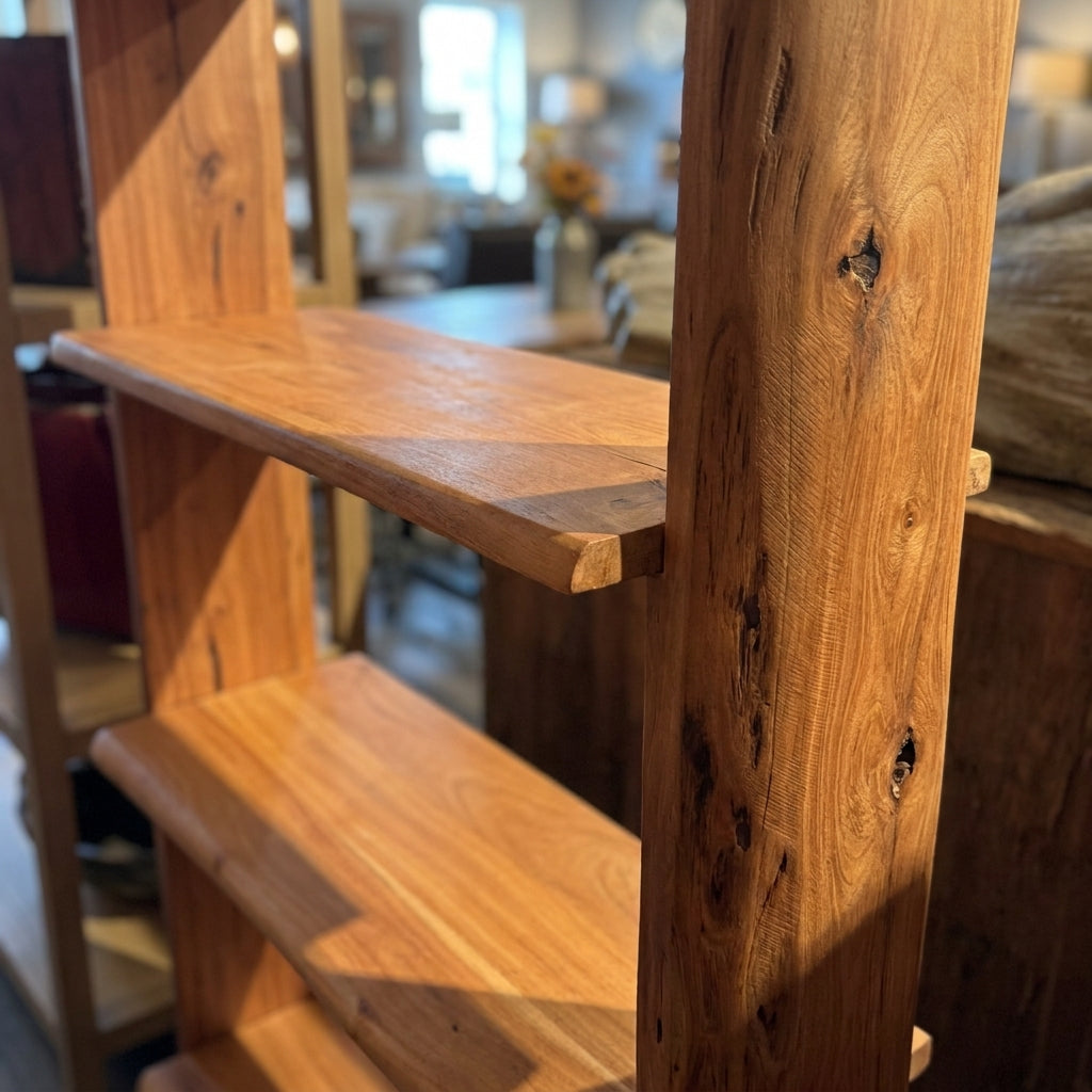 WS1003 - Solid Acacia Bookshelf