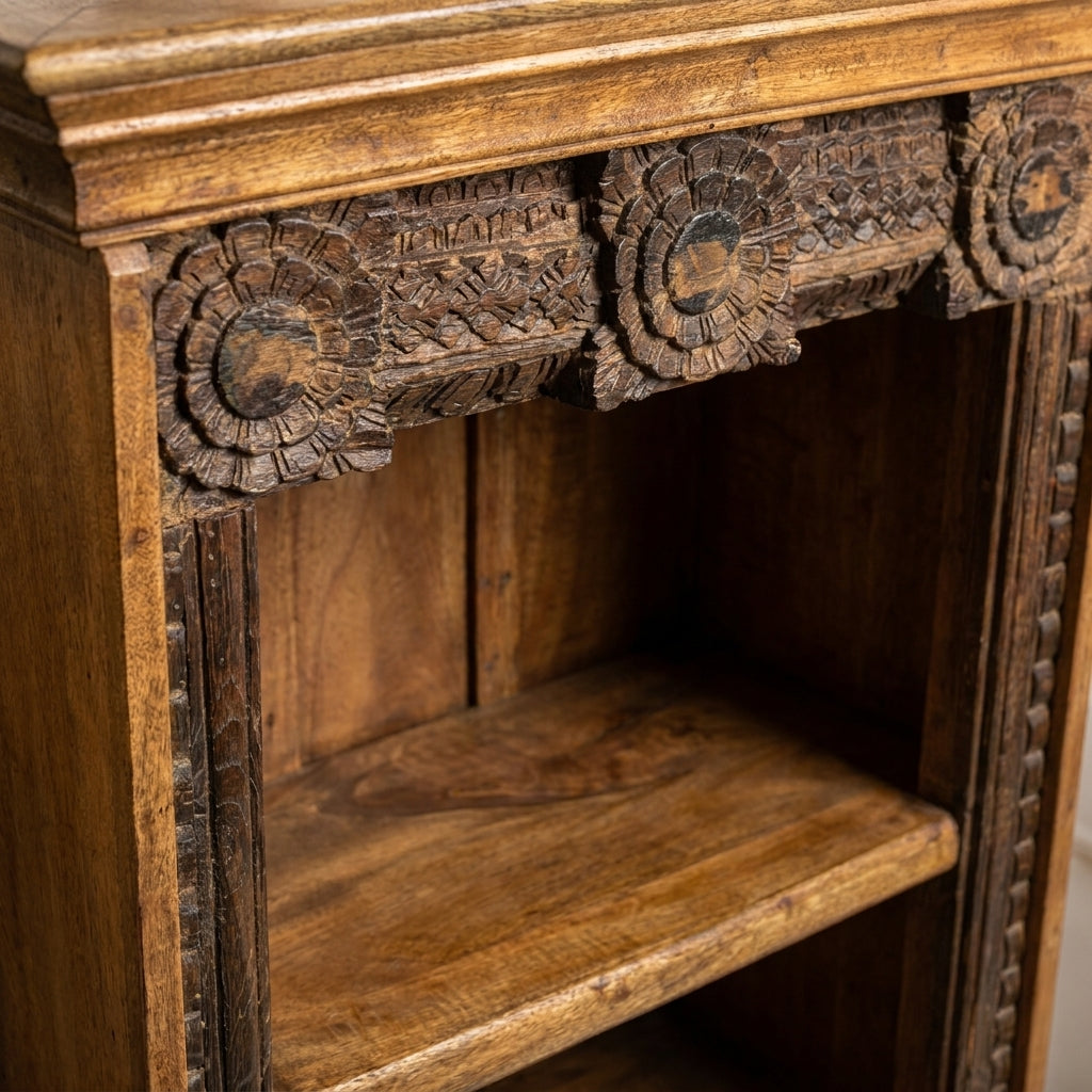 WS104 - Reclaimed Wood Carved Front