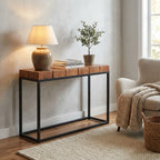 WS1107 - Solid Acacia Block Console Table