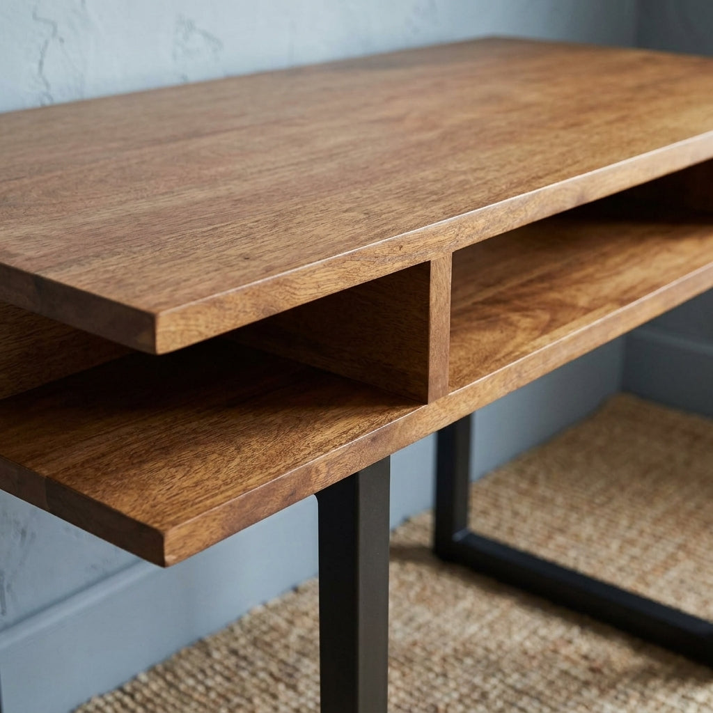 WS1116 - Solid Acacia Desk