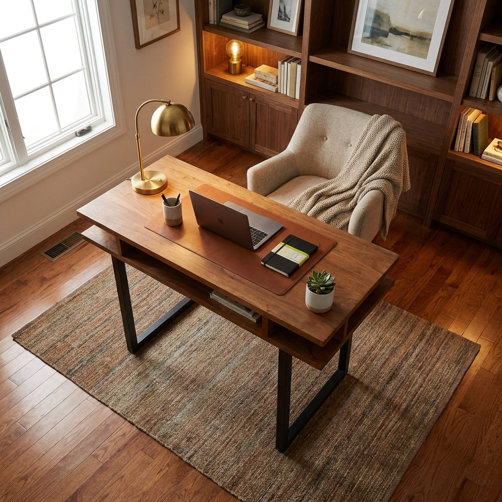 WS1116 - Solid Acacia Desk