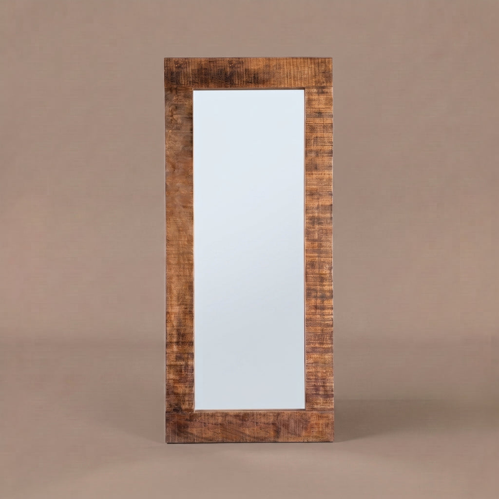 WS112 - Solid Wood Framed Mirror 48_x20_