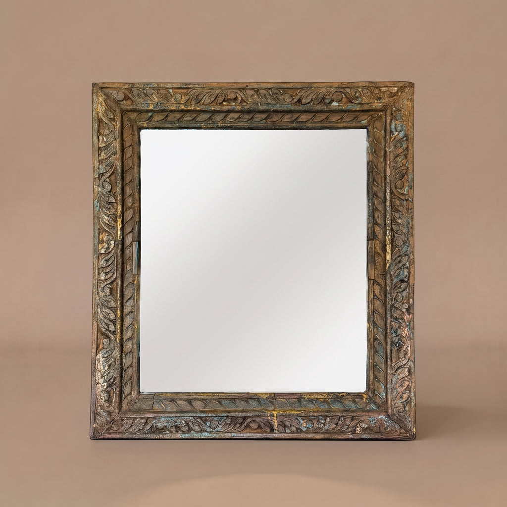 WS12M - Reclaimed Wood Painted Mirror 27_x24_