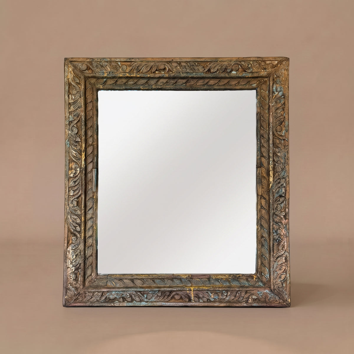 WS12M - Reclaimed Wood Painted Mirror 27_x24_