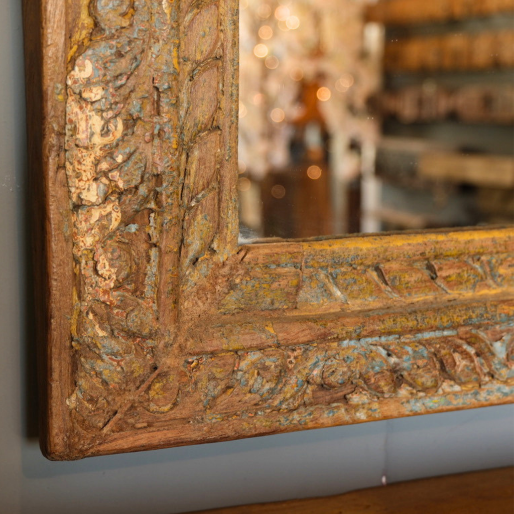 WS12M - Reclaimed Wood Painted Mirror 27_x24_